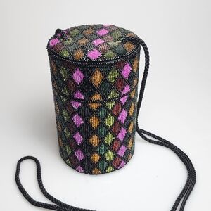 Colorful Beaded Women's Bag